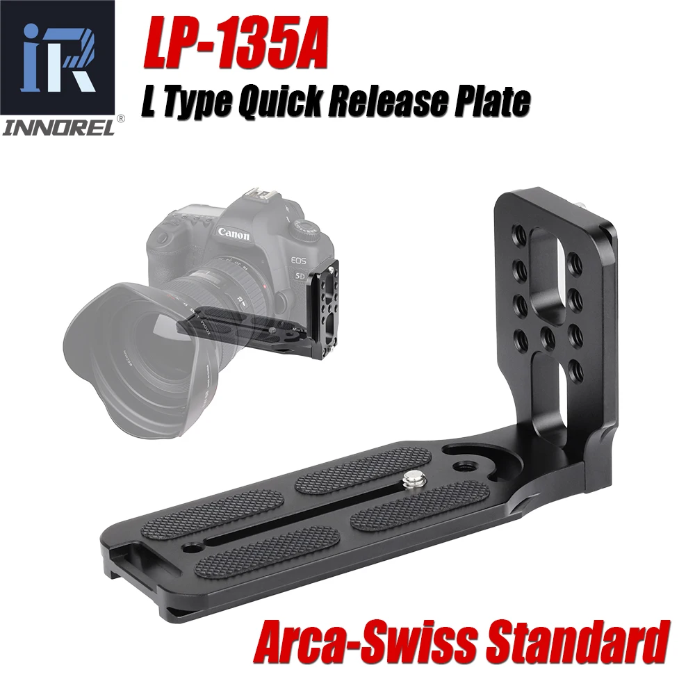 LP-135A Professional L Type Quick Release Plate Fast Loading Vertical Camera Bracket Grip Specifically for Arca-Swiss Standard
LP-135A Professional L Type Quick Release Plate Fast Loading Vertical Camera Bracket Grip Specifically for Arca-Swiss Standard