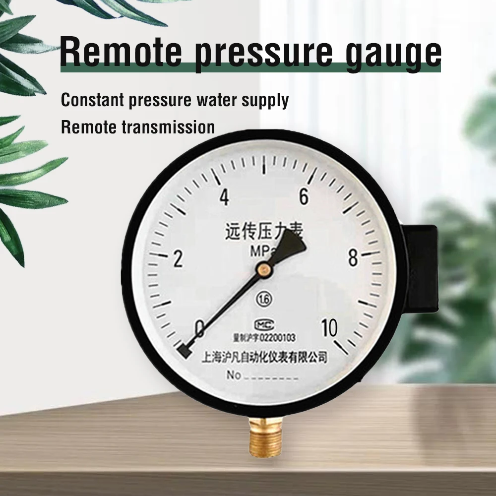 VFD Pump Gauge 150mm 10Mpa Resistance Remote Pressure Dial Diam Radial Mount Pneumatic Wyt
VFD Pump Gauge 150mm 10Mpa Resistance Remote Pressure Dial Diam Radial Mount Pneumatic Wyt