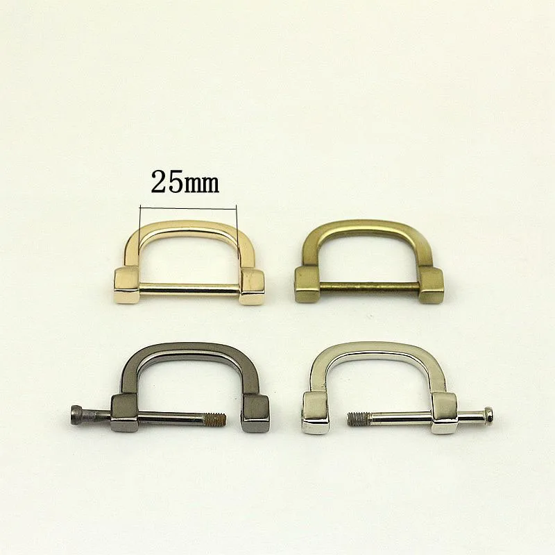 20pcs Inner 25mm Metal O D Ring Buckles Detachable Screw Dee Ring Handbag Strap Clasp Hook DIY Bags Leather Hardware Accessories
20pcs Inner 25mm Metal O D Ring Buckles Detachable Screw Dee Ring Handbag Strap Clasp Hook DIY Bags Leather Hardware Accessories