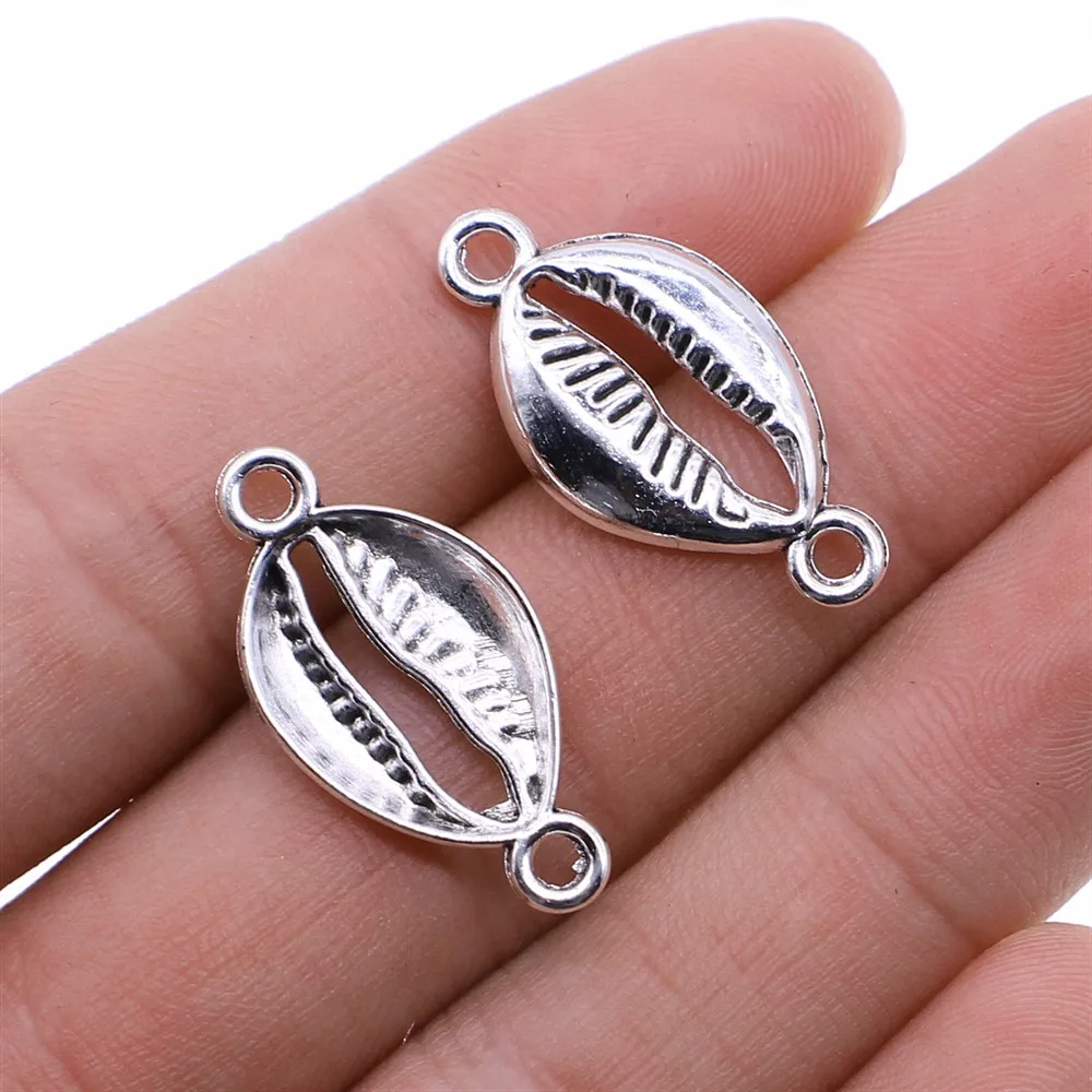 150pcs 28x14mm Conch Shell Charm Jewelry Making Cowrie Shell Connector Charm For Jewelry Making
150pcs 28x14mm Conch Shell Charm Jewelry Making Cowrie Shell Connector Charm For Jewelry Making
