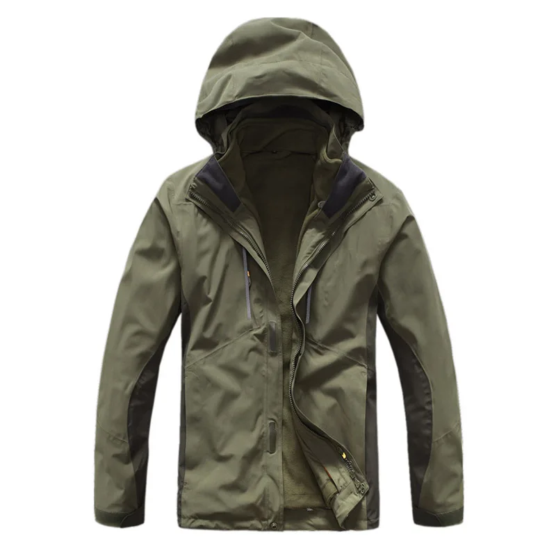 Men's Winter Waterproof Softshell Jacket Outdoor Sport Warm Inner Fleece Coat Hiking Camping Trekking Skiing Male Jacket
Men's Winter Waterproof Softshell Jacket Outdoor Sport Warm Inner Fleece Coat Hiking Camping Trekking Skiing Male Jacket