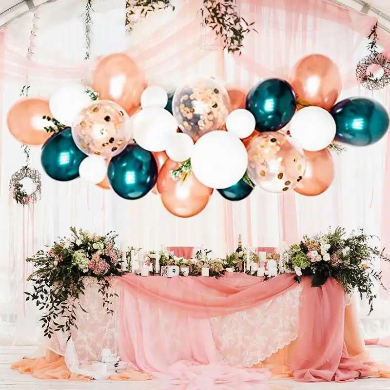1set Latex Rose Gold Balloon Garland Chain of Rubber Balloons Arch Backdrop Baby Shower Background Wedding Party Decoration
1set Latex Rose Gold Balloon Garland Chain of Rubber Balloons Arch Backdrop Baby Shower Background Wedding Party Decoration