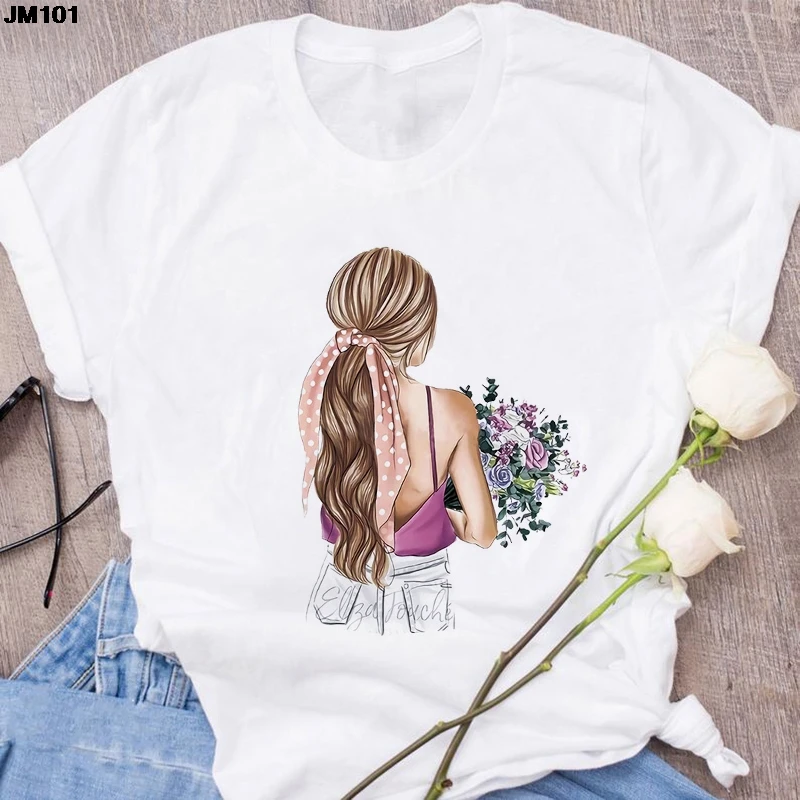 2021 Summer Women Clothing White T Shirt Harajuku Print Casual Short Sleeve Female Tshirt Fashion Streetwear Ladies Tops T-shirt
2021 Summer Women Clothing White T Shirt Harajuku Print Casual Short Sleeve Female Tshirt Fashion Streetwear Ladies Tops T-shirt