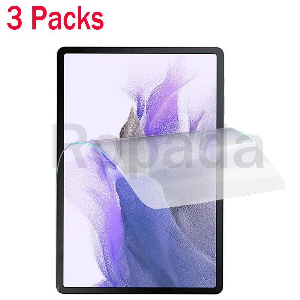 3 packs soft PET screen protector for Samsung galaxy tab S7 FE SM-T730 SM-T736B 12.4 protective film
3 packs soft PET screen protector for Samsung galaxy tab S7 FE SM-T730 SM-T736B 12.4 protective film