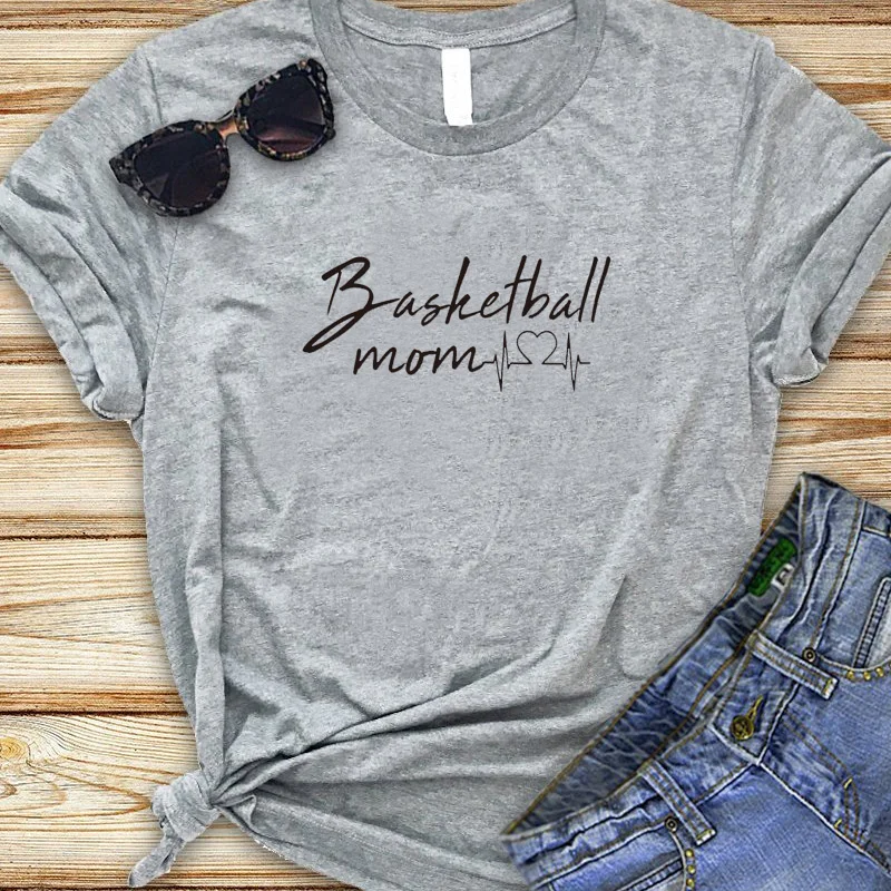 Mom Life Harajuku Womens Tops Shirts Cotton Casual Short Regular Drop Shipping Tees Top Letter Print T-shirt Basketball
Mom Life Harajuku Womens Tops Shirts Cotton Casual Short Regular Drop Shipping Tees Top Letter Print T-shirt Basketball
