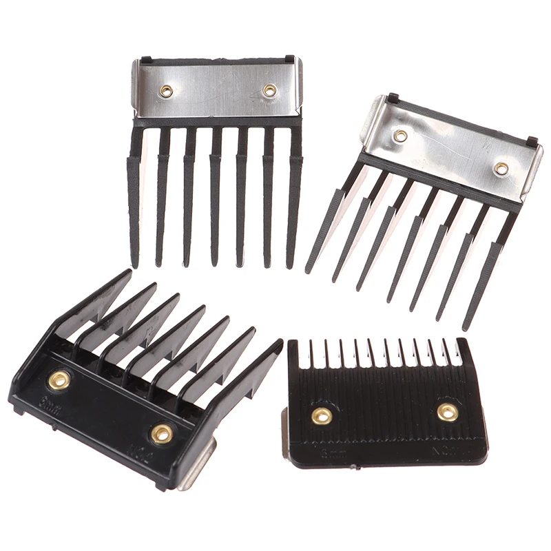 4Pcs/pack High Quality Universal Cut Clipper Limit Comb Guide Attachment Size Barber Replacement Hair Clipper Accessories Black
4Pcs/pack High Quality Universal Cut Clipper Limit Comb Guide Attachment Size Barber Replacement Hair Clipper Accessories Black