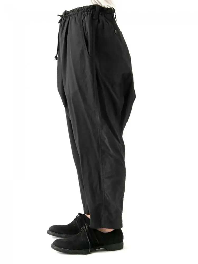 Men's new style men's hair stylist fashion vintage pleated loose casual harem pants plus-size clothes
Men's new style men's hair stylist fashion vintage pleated loose casual harem pants plus-size clothes