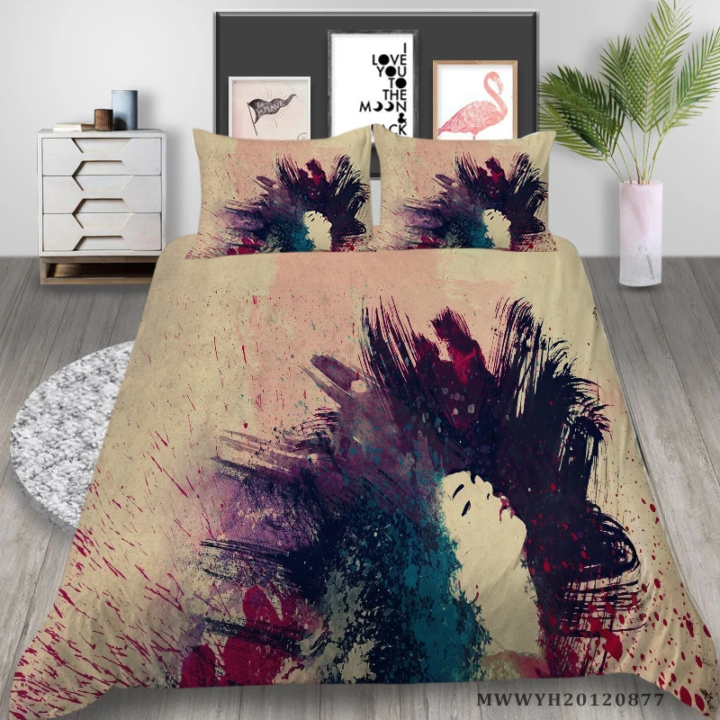 3D Bedding Set King Size Oil Painting Print Duvet Cover Set Luxury Fashionable 2/3 Pcs Bedroom Decoration
3D Bedding Set King Size Oil Painting Print Duvet Cover Set Luxury Fashionable 2/3 Pcs Bedroom Decoration