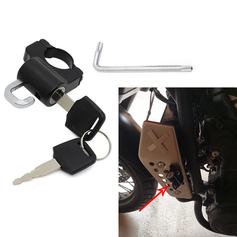 Anti-theft Helmet Lock Security For 7/8'' 22mm Handlebar fit for Honda Yamaha Kawasaki Suzuki Victory Motorcycle dIrt bike
Anti-theft Helmet Lock Security For 7/8'' 22mm Handlebar fit for Honda Yamaha Kawasaki Suzuki Victory Motorcycle dIrt bike