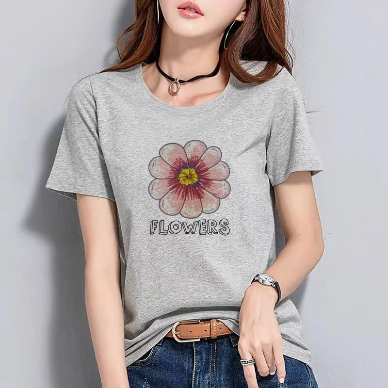 BGtomato pink flower Print Women tshirt Casual Funny t shirt Gift 90s Lady Yong Girl Drop Ship Valentine's Day Gift
BGtomato pink flower Print Women tshirt Casual Funny t shirt Gift 90s Lady Yong Girl Drop Ship Valentine's Day Gift