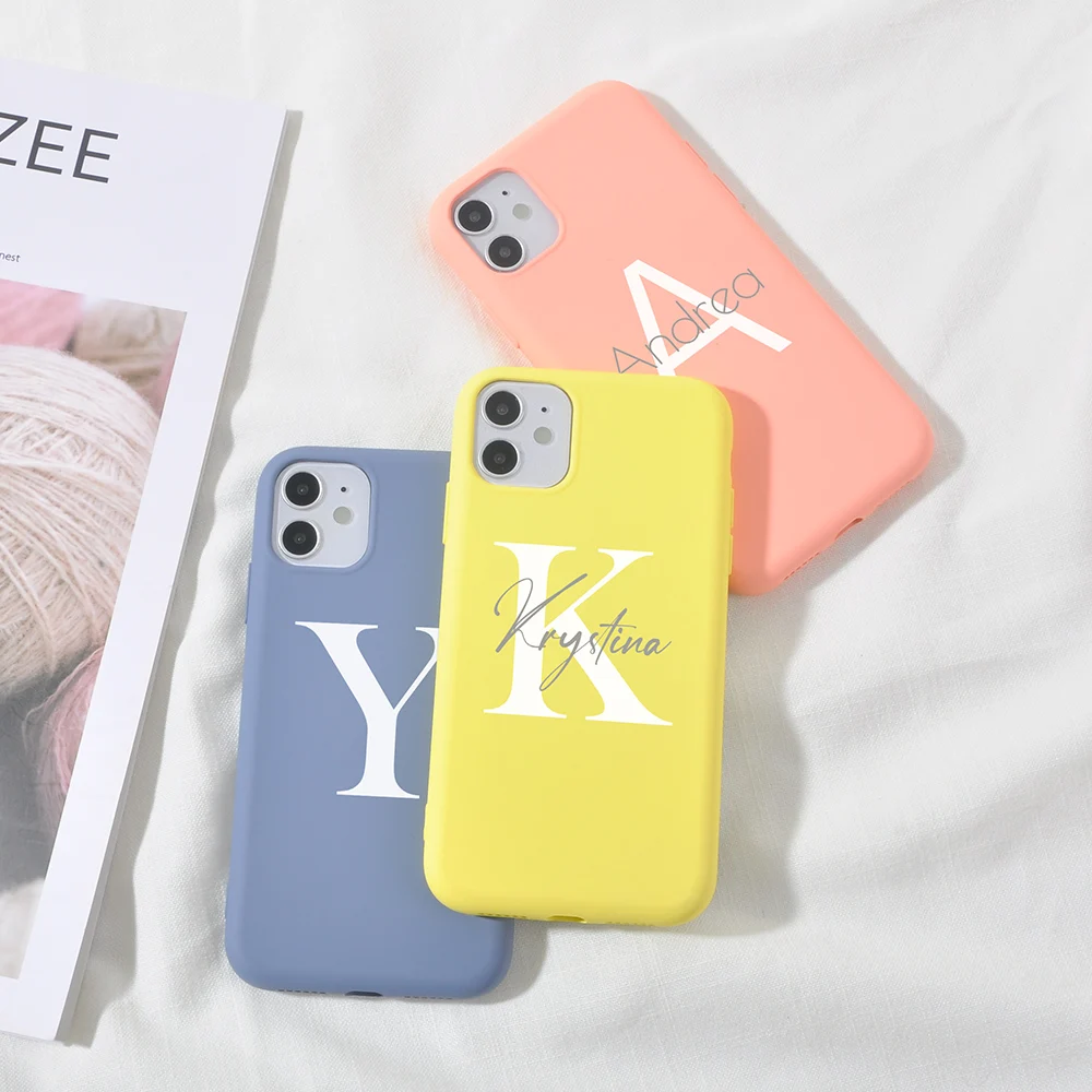 Custom Phone Case for iPhone 13 Pro Max 12 8 Plus SE 2020 Silicone Cover Name DIY Letters For iPhone 11 Pro X XS XR 6 7 10 Funda
Custom Phone Case for iPhone 13 Pro Max 12 8 Plus SE 2020 Silicone Cover Name DIY Letters For iPhone 11 Pro X XS XR 6 7 10 Funda