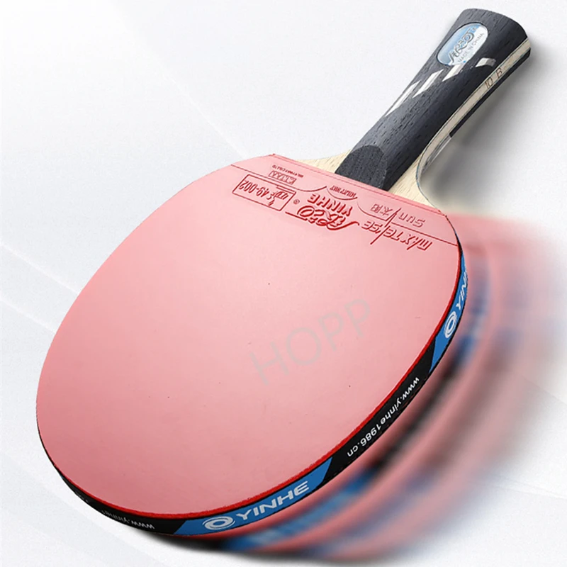 YINHE 10-Star Racket Galaxy 5 wood+2 carbon OFF++ pips-in rubber table tennis rackets ping pong bat
YINHE 10-Star Racket Galaxy 5 wood+2 carbon OFF++ pips-in rubber table tennis rackets ping pong bat