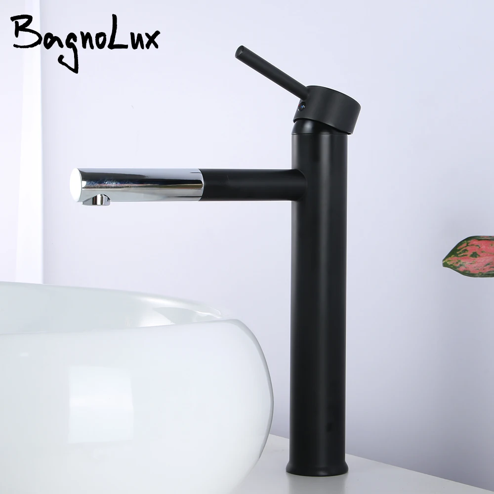 Bagnolux Brass Black Single Handle Hole Deck Mounted Hot and Cold Water Mixing Bathroom Basin Faucet
Bagnolux Brass Black Single Handle Hole Deck Mounted Hot and Cold Water Mixing Bathroom Basin Faucet