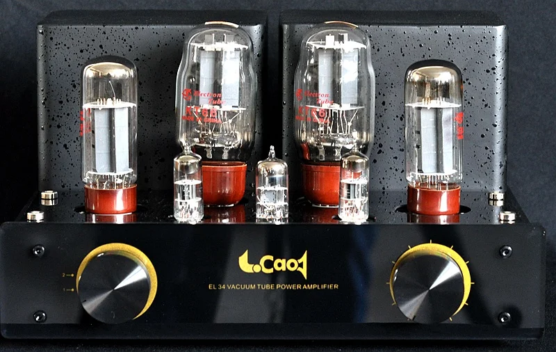 Laocao 40W*2 Asymmetric push-pull tube amplifier CL340 power: 40W×2, frequency response: 10HZ-80KHZ, -0.5dB, Output noise: ≤1mV
Laocao 40W*2 Asymmetric push-pull tube amplifier CL340 power: 40W×2, frequency response: 10HZ-80KHZ, -0.5dB, Output noise: ≤1mV