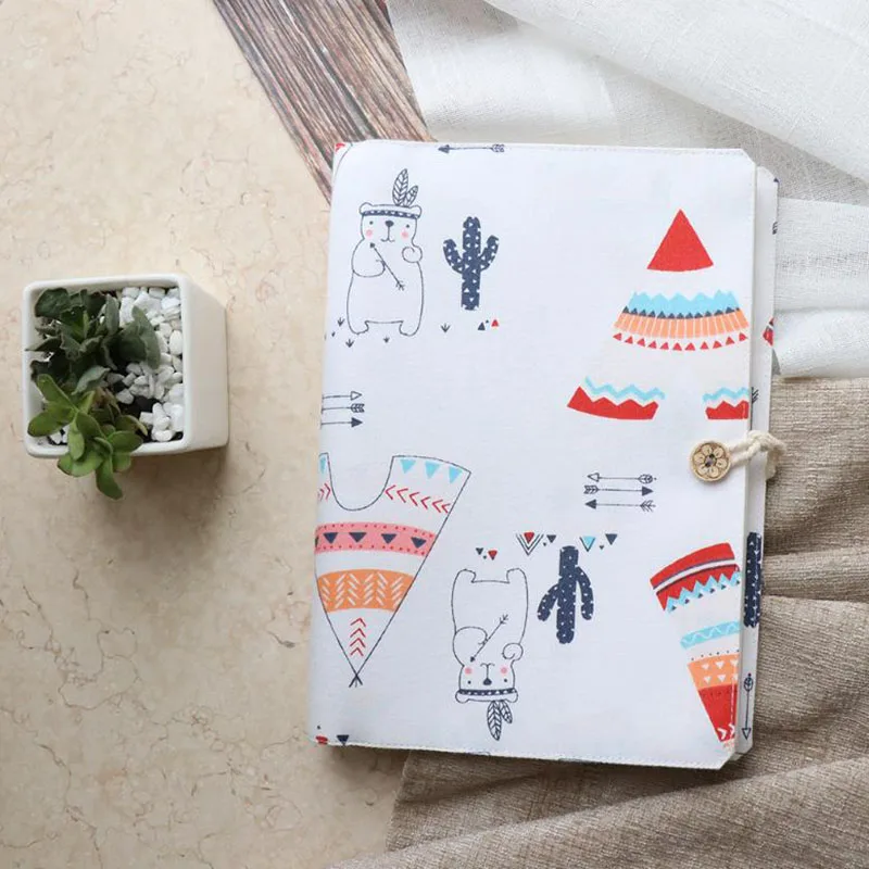 Nordic Style Bear Loose leaf Notebook Cotton Washable Cover 6 Inner Travel Journal Diary A5 A6 Notepad Fresh Stationery Gift
Nordic Style Bear Loose leaf Notebook Cotton Washable Cover 6 Inner Travel Journal Diary A5 A6 Notepad Fresh Stationery Gift