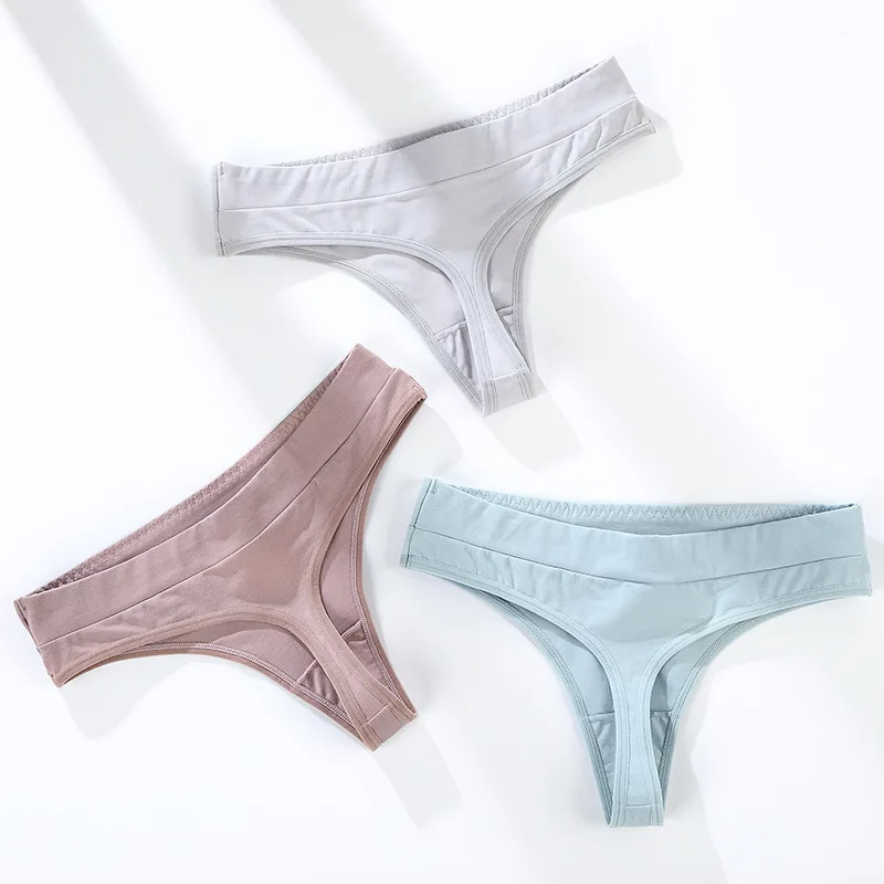 European Style Cotton Thong Sexy Panties Fashion Sports T Pants Low Waist Seamless Briefs Female Traceless G-String Lingerie
European Style Cotton Thong Sexy Panties Fashion Sports T Pants Low Waist Seamless Briefs Female Traceless G-String Lingerie