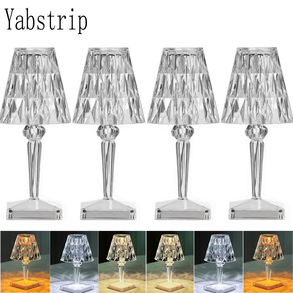 1-4 PCS Crystal Diamond Table Lamp Touch Sensor Decoration Desk Lamp For Bedroom Bar Restaurant 5V USB LED Night Light Lighting
1-4 PCS Crystal Diamond Table Lamp Touch Sensor Decoration Desk Lamp For Bedroom Bar Restaurant 5V USB LED Night Light Lighting