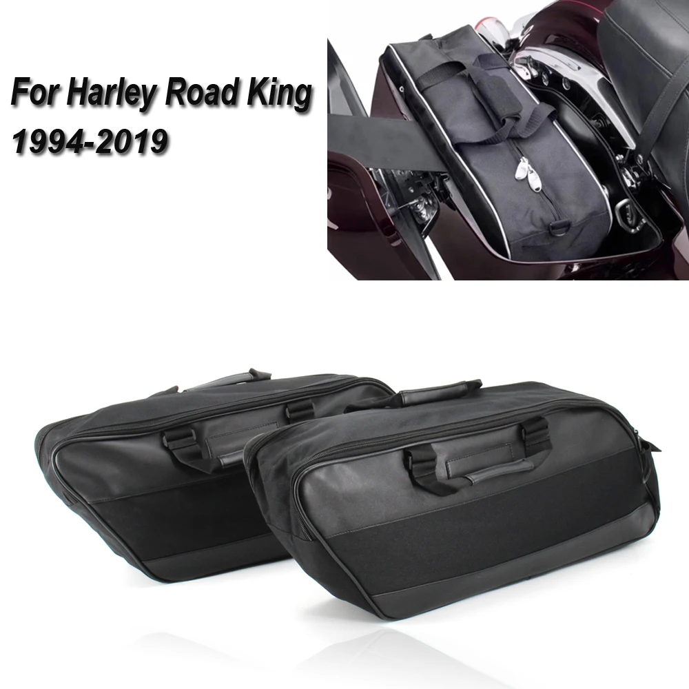 2x Motorcycle Saddlebag Saddle Bag Luggage Liners Touring Travel Pack For Harley Road King 1994 1995 1996 1997 1998 1999-2019
2x Motorcycle Saddlebag Saddle Bag Luggage Liners Touring Travel Pack For Harley Road King 1994 1995 1996 1997 1998 1999-2019