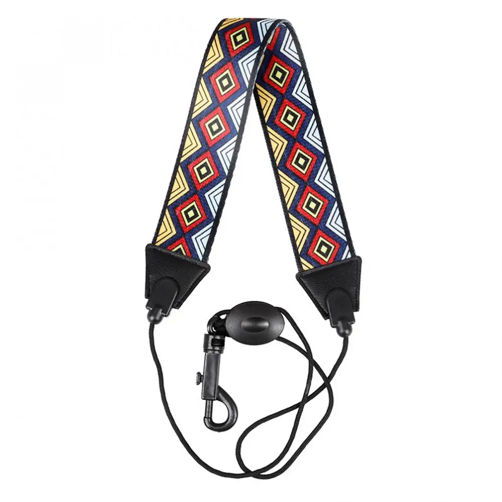 Sax Neck Strap Colorful Edged Diamond Pattern Saxophone Shoulder Strap for Alto/Soprano /Tenor Saxophone Instrument Accessories
Sax Neck Strap Colorful Edged Diamond Pattern Saxophone Shoulder Strap for Alto/Soprano /Tenor Saxophone Instrument Accessories