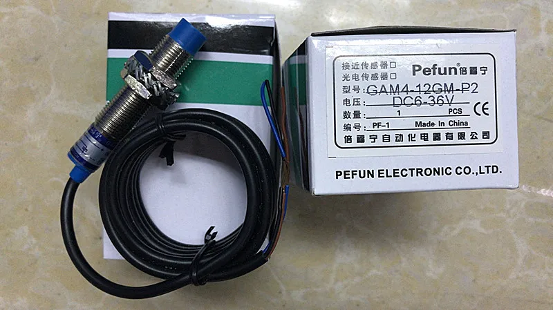 Оригинальный индукционный датчик приближения GAM4-12GM-P2, PNP, нормально закрытый, pefun
Оригинальный индукционный датчик приближения GAM4-12GM-P2, PNP, нормально закрытый, pefun