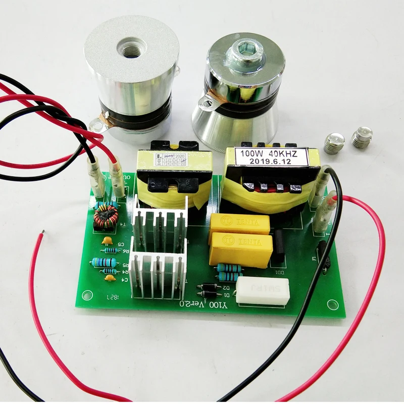 Ultrasonic Cleaner Circuit Board Accessories Oscillator Small Power Circuit Board Ultrasonic DIY Panel Generator
Ultrasonic Cleaner Circuit Board Accessories Oscillator Small Power Circuit Board Ultrasonic DIY Panel Generator
