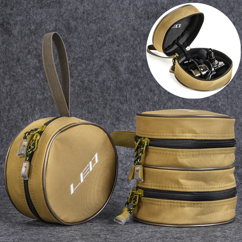 Single/Double Layers Fishing Reel Bag Canvas Round Fishing Wheel Case Cover Inner Diameter 15cm for Drum/Spinning/Raft Reel
Single/Double Layers Fishing Reel Bag Canvas Round Fishing Wheel Case Cover Inner Diameter 15cm for Drum/Spinning/Raft Reel