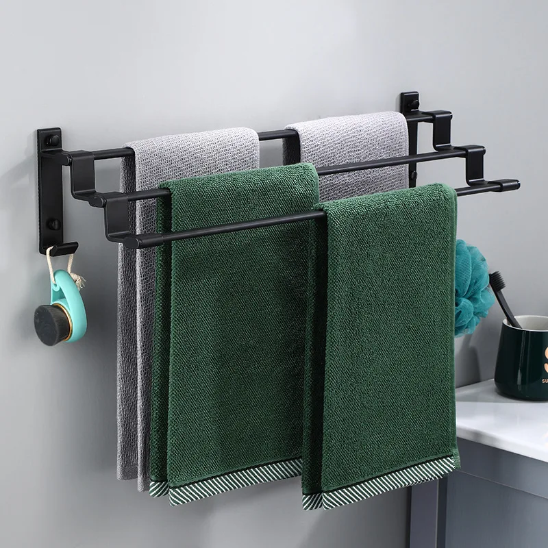 Towel Hanger Wall Mounted 30-50 CM Towel Rack Bathroom Aluminum Black Towel Bar Towel Rail Matte Black Towel Holder
Towel Hanger Wall Mounted 30-50 CM Towel Rack Bathroom Aluminum Black Towel Bar Towel Rail Matte Black Towel Holder