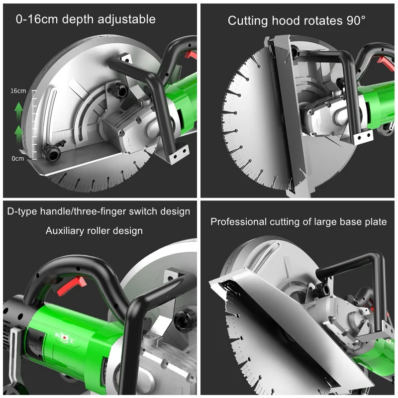 Portable wall cutting machine 350/400mm single chip slotting machine concrete road stone cutting machine
Portable wall cutting machine 350/400mm single chip slotting machine concrete road stone cutting machine