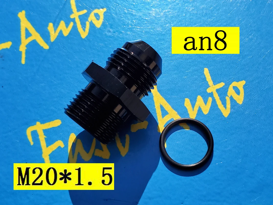 male M20 P1.5 M20*1.5 M20 x 1.5 to 8an an8 an 8 male adaptor adapter Fitting
male M20 P1.5 M20*1.5 M20 x 1.5 to 8an an8 an 8 male adaptor adapter Fitting