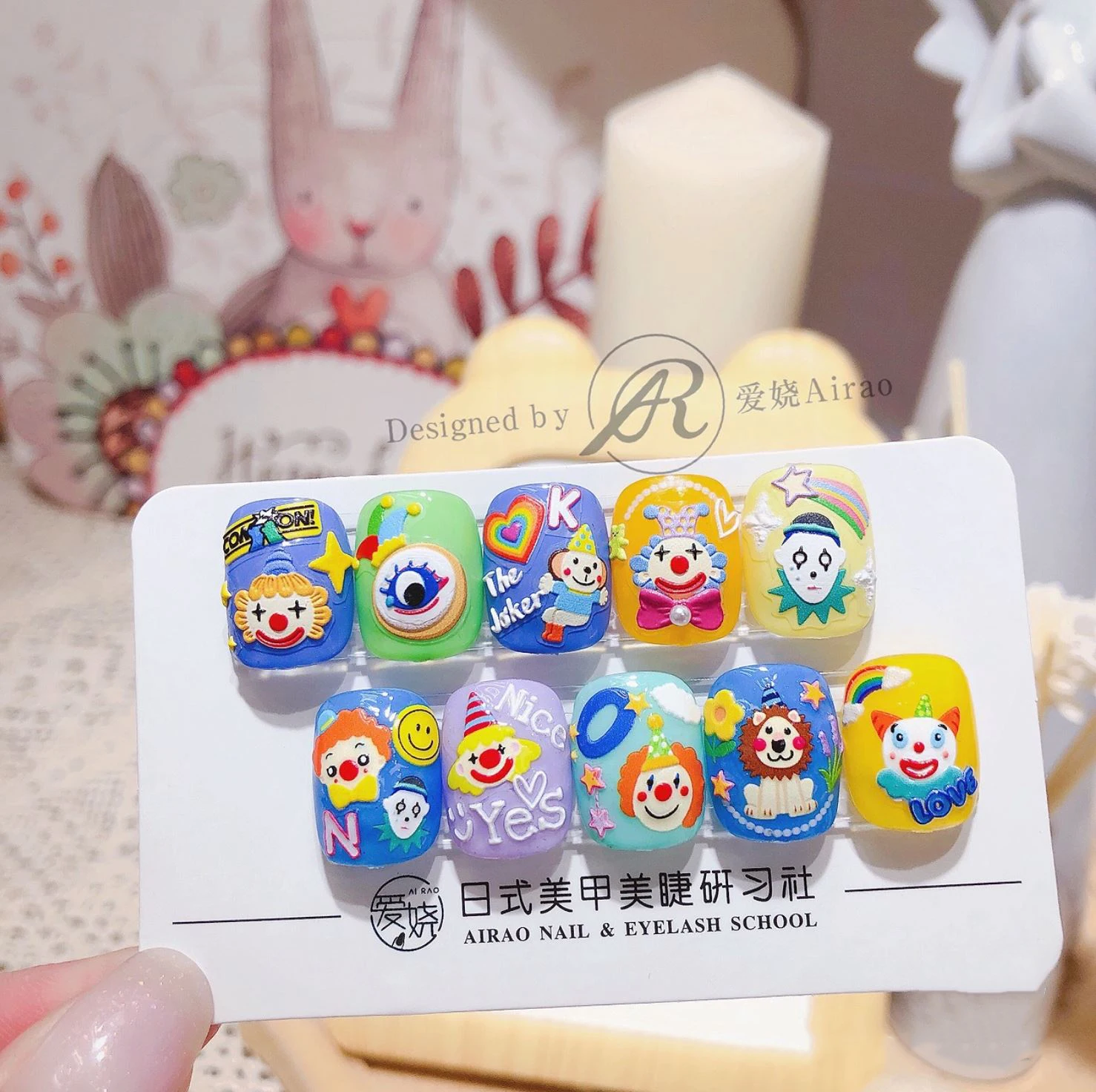 Beautizon Pierrot Embossed Puppet Doll Sticker High Quality 5D Engraved Nail Stickers Nail Art Decorations Nail Decals Design
Beautizon Pierrot Embossed Puppet Doll Sticker High Quality 5D Engraved Nail Stickers Nail Art Decorations Nail Decals Design