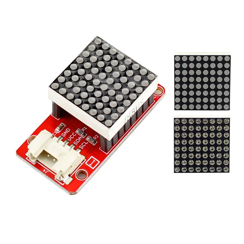 Elecrow Electronic Kit 64 Individual LEDs Crowtail LED Matrix 2.0 Module 8*8 LED Matrix with HT16K33
Elecrow Electronic Kit 64 Individual LEDs Crowtail LED Matrix 2.0 Module 8*8 LED Matrix with HT16K33
