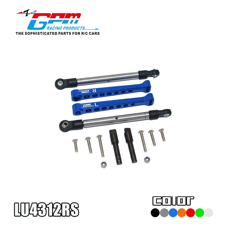 GPM Aluminum Rear Sway Bar & Stainless Steel Linkage for Losi 1/10 Lasernut Tenacity Ultra 4 Rock Tacer LOS234038
GPM Aluminum Rear Sway Bar & Stainless Steel Linkage for Losi 1/10 Lasernut Tenacity Ultra 4 Rock Tacer LOS234038