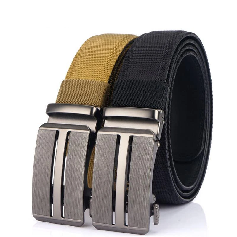 Men's Canvas Belt Luxury alloy reverse Pull automatic Buckle Belt Men's business casual leather Breathable Belt
Men's Canvas Belt Luxury alloy reverse Pull automatic Buckle Belt Men's business casual leather Breathable Belt