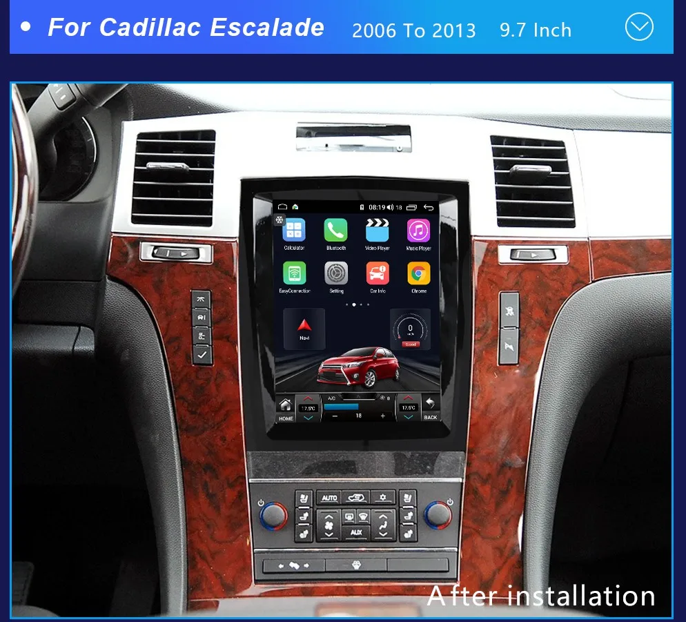 Автомагнитола 6G128G, Android 10, 9,7 дюйма, Gps-навигация для Cadillac Escalade/Sls, 4G, Wi-Fi, Usb
Автомагнитола 6G128G, Android 10, 9,7 дюйма, Gps-навигация для Cadillac Escalade/Sls, 4G, Wi-Fi, Usb