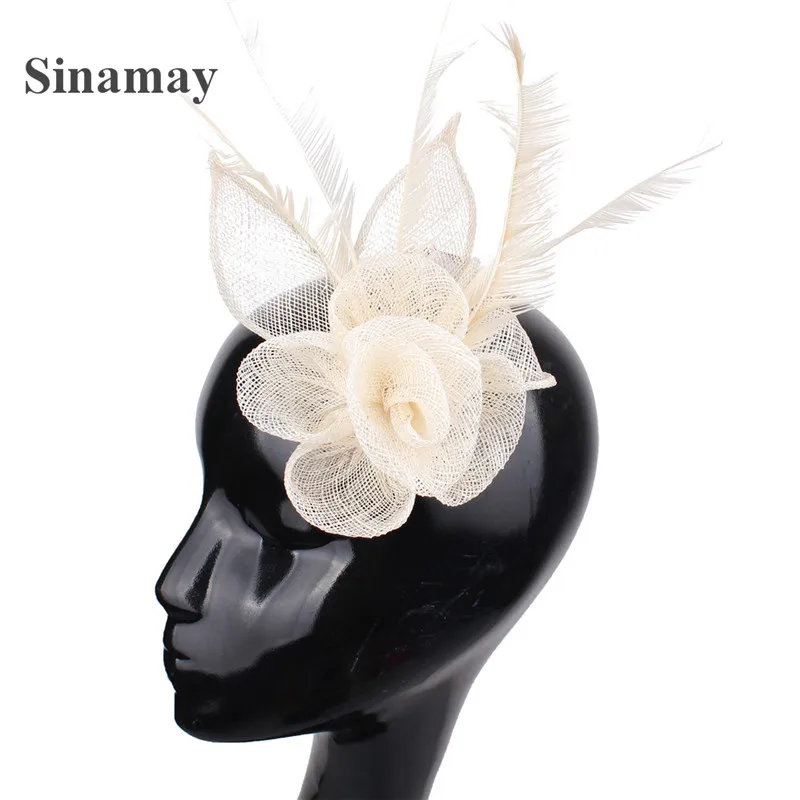 Flower Handmade Womens Headwear Bridal Wedding Fascinators Hat Hair Pin Ladies Party Dinner Hair Accessories Linen Headdress
Flower Handmade Womens Headwear Bridal Wedding Fascinators Hat Hair Pin Ladies Party Dinner Hair Accessories Linen Headdress
