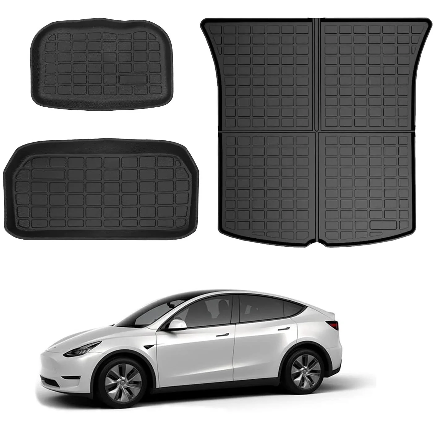 Tesla модель Y под заказ автомобильные аксессуары коврик для багажника ТПЭ эко напольный коврик передний задний коврик для хранения для Tesla модели Y Левая Правая рука
Tesla модель Y под заказ автомобильные аксессуары коврик для багажника ТПЭ эко напольный коврик передний задний коврик для хранения для Tesla модели Y Левая Правая рука