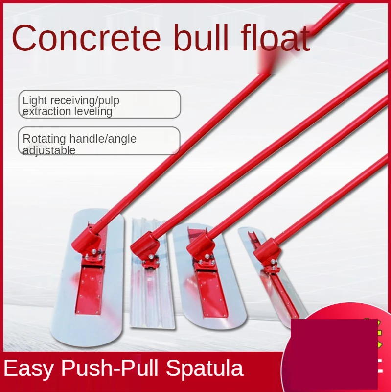 120*15cm Concrete Leveling Machine Lengthened Manual Push-Pull Leveling Cement Road Leveling Machine Manganese Steel Trowel
120*15cm Concrete Leveling Machine Lengthened Manual Push-Pull Leveling Cement Road Leveling Machine Manganese Steel Trowel