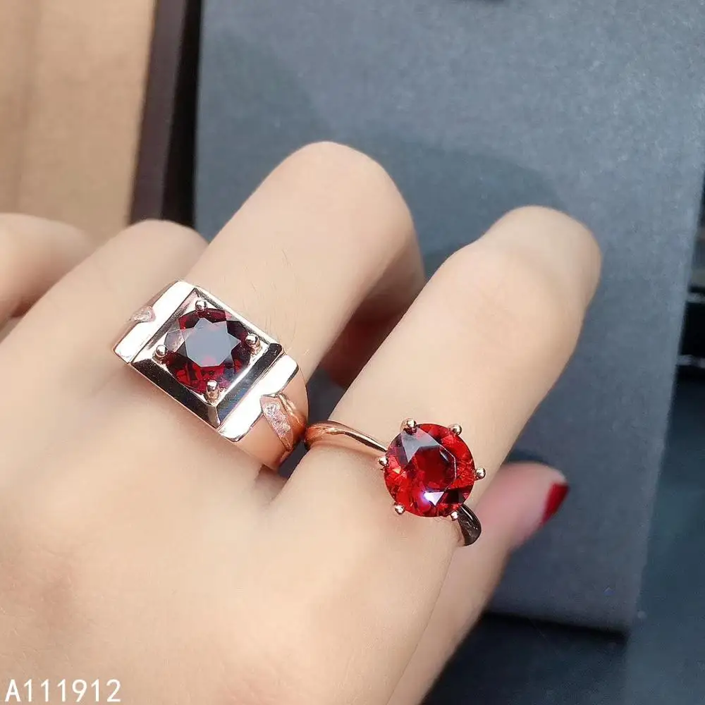 KJJEAXCMY fine jewelry natural garnet 925 sterling silver Couple gemstone women men ring support test luxury
KJJEAXCMY fine jewelry natural garnet 925 sterling silver Couple gemstone women men ring support test luxury