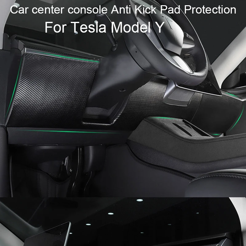 Carbon Fiber Car center console Leather Sticker For Tesla Model Y Anti Kick Pad Protection Side Edge Film
Carbon Fiber Car center console Leather Sticker For Tesla Model Y Anti Kick Pad Protection Side Edge Film