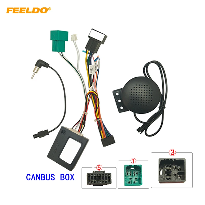 FEELDO Car 16pin Radio Audio Wiring Harness Canbus Box For Chevrolet Volrando Cavalier 16-20 Stereo Installation Wire Adapter
FEELDO Car 16pin Radio Audio Wiring Harness Canbus Box For Chevrolet Volrando Cavalier 16-20 Stereo Installation Wire Adapter