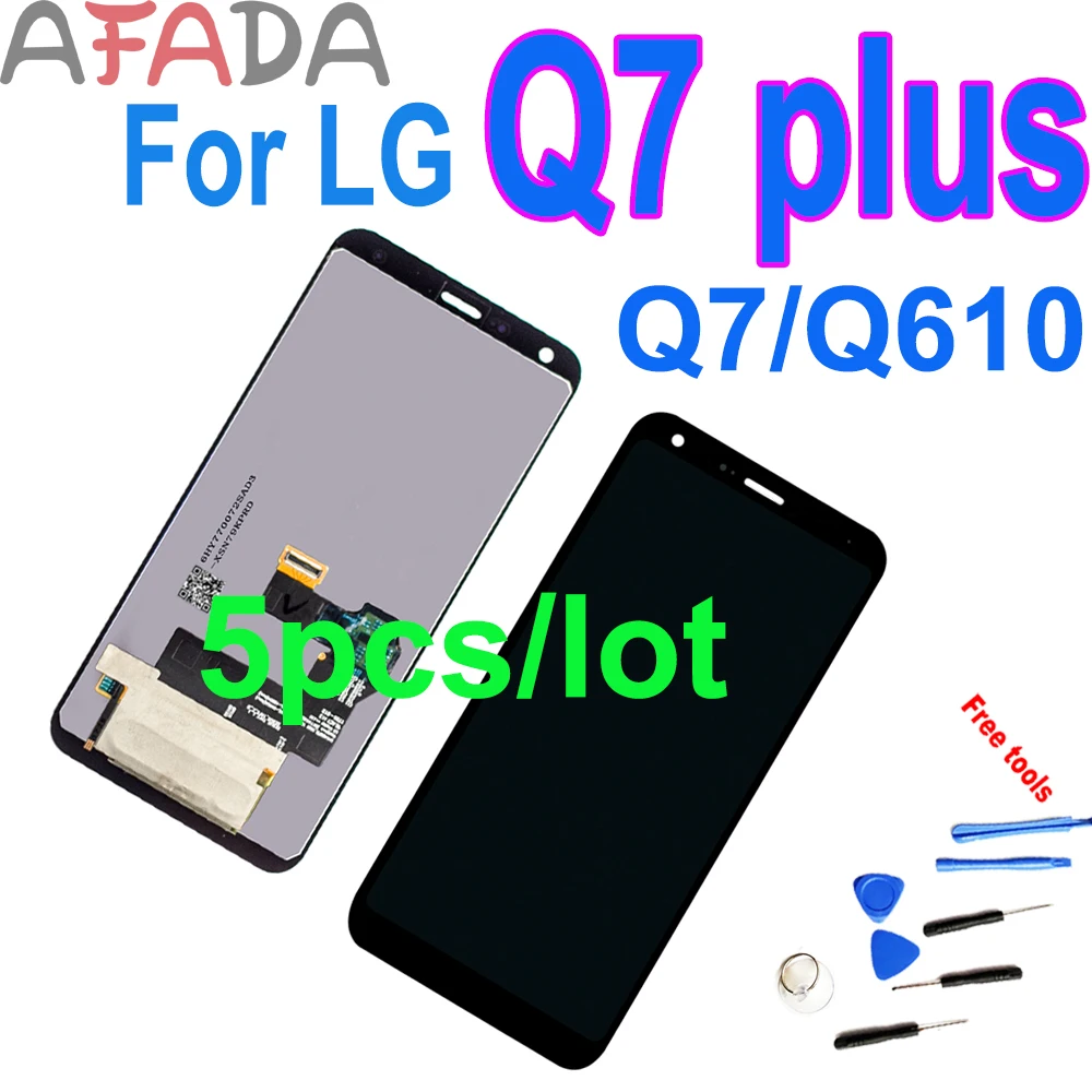 5.5"LCD Display For LG Q7 LCD Q7+ Q610 LCD Display For LG Q7 Plus Display LCD Screen Touch Digitizer Assembly Replacement 10pcs
5.5"LCD Display For LG Q7 LCD Q7+ Q610 LCD Display For LG Q7 Plus Display LCD Screen Touch Digitizer Assembly Replacement 10pcs