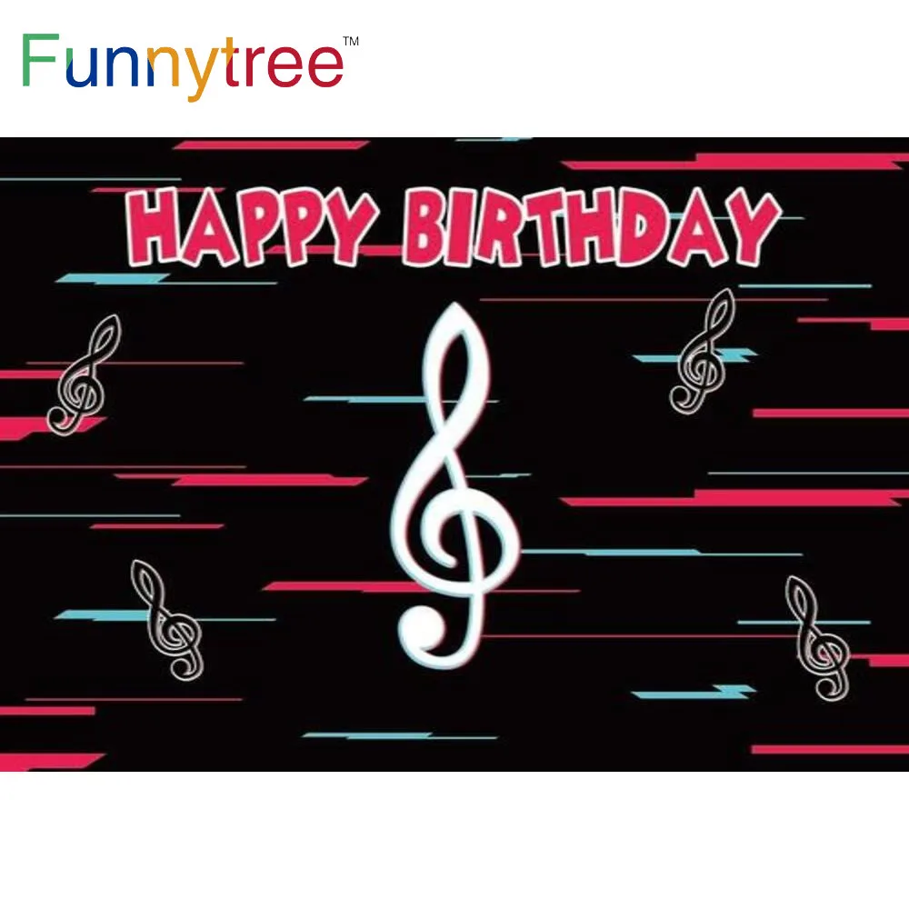 Funnytree Happy 10th 20th Birthday Background musical note sign Backdrop Wallpaper Photocall Photozone Photo Studio Decor Banner
Funnytree Happy 10th 20th Birthday Background musical note sign Backdrop Wallpaper Photocall Photozone Photo Studio Decor Banner