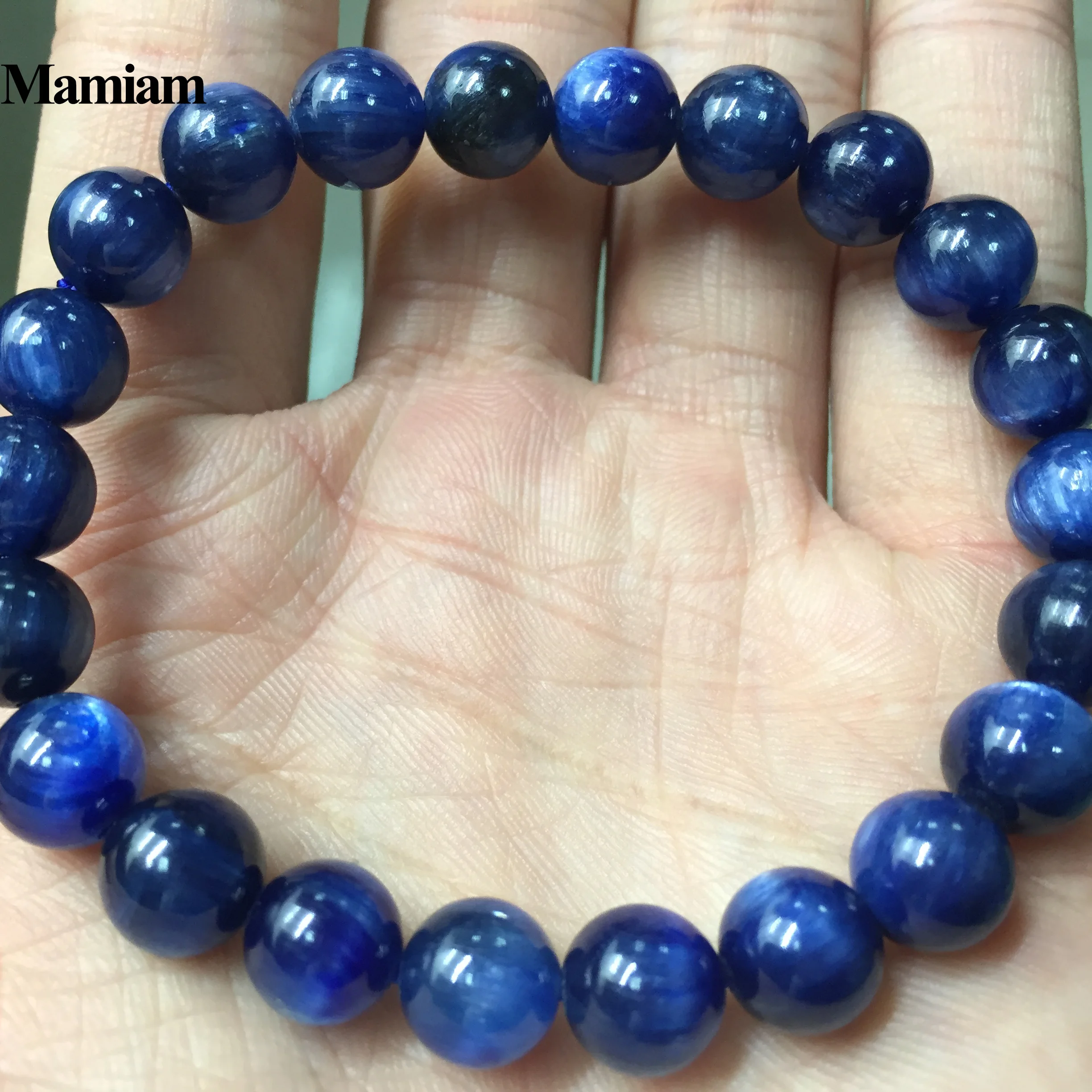Mamiam A Blue Kyanite Smooth Round Stone Beads 8.5mm DIY Stretch Bracelets Jewelry Making Party Pulseras Gift For Men Women
Mamiam A Blue Kyanite Smooth Round Stone Beads 8.5mm DIY Stretch Bracelets Jewelry Making Party Pulseras Gift For Men Women