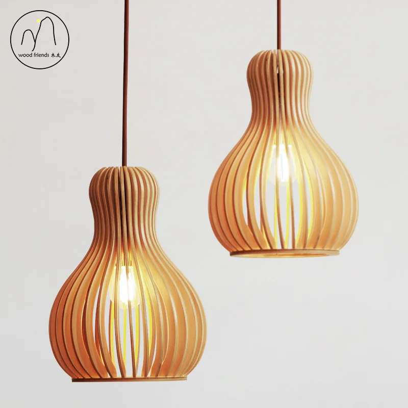 Wooden Gourd Pendant Lights Zen Nordic Hanging Lamp Creative Bar Birdcage Lamp Shade Pendant Light Loft Hanglamp Bird Lamp New
Wooden Gourd Pendant Lights Zen Nordic Hanging Lamp Creative Bar Birdcage Lamp Shade Pendant Light Loft Hanglamp Bird Lamp New