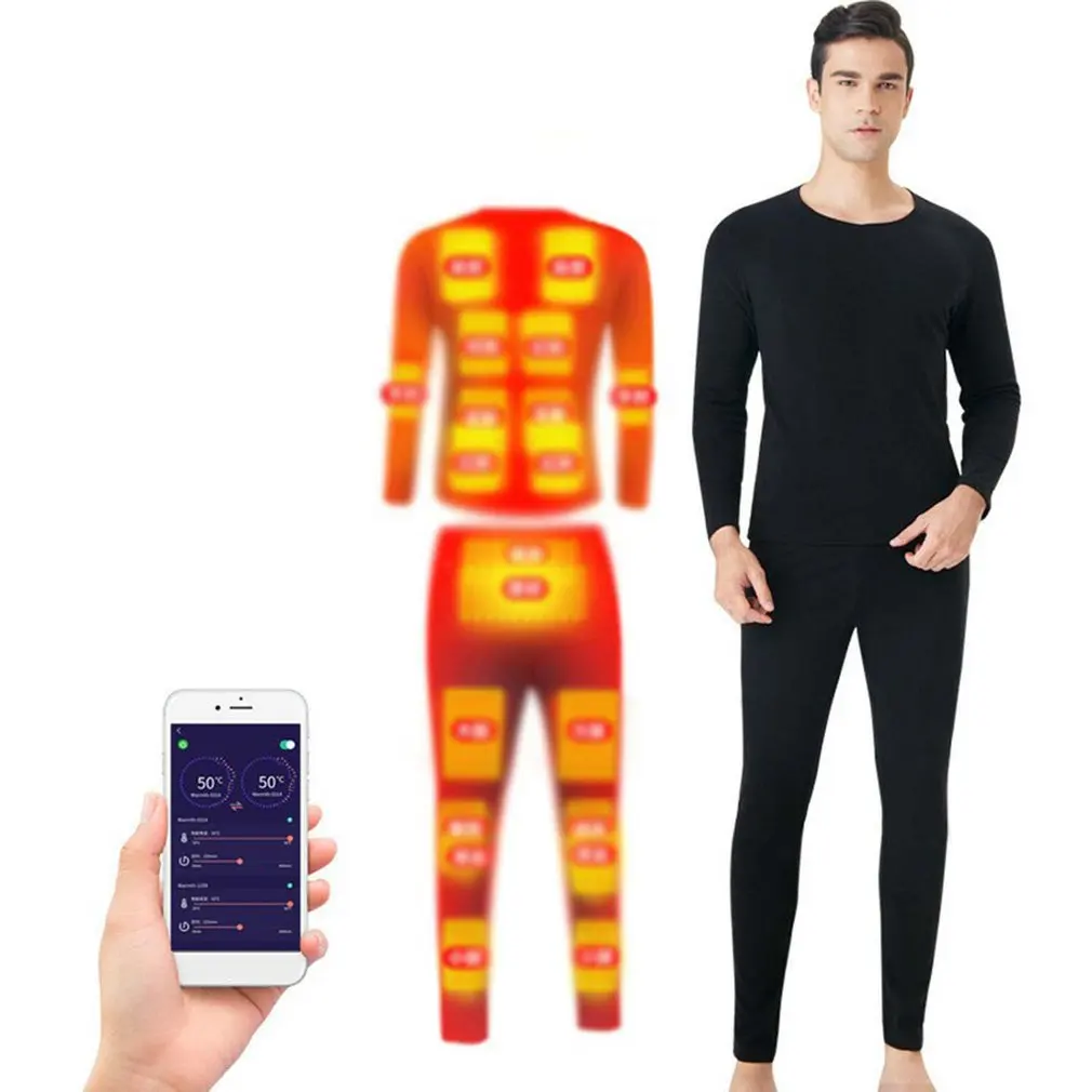 Constant Temperature Heating Clothes Electric Heating Underwear Suit Winter Plus Velvet Thermal Underwear Heating Suit
Constant Temperature Heating Clothes Electric Heating Underwear Suit Winter Plus Velvet Thermal Underwear Heating Suit