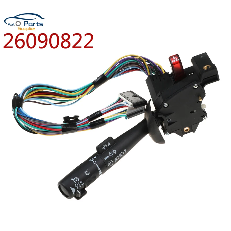 New 26090822 For Chevy C4500 1500 2500 3500 For GMC Savana Turn Signal Switch Headlight Switch 26102159 26075065 26096838
New 26090822 For Chevy C4500 1500 2500 3500 For GMC Savana Turn Signal Switch Headlight Switch 26102159 26075065 26096838