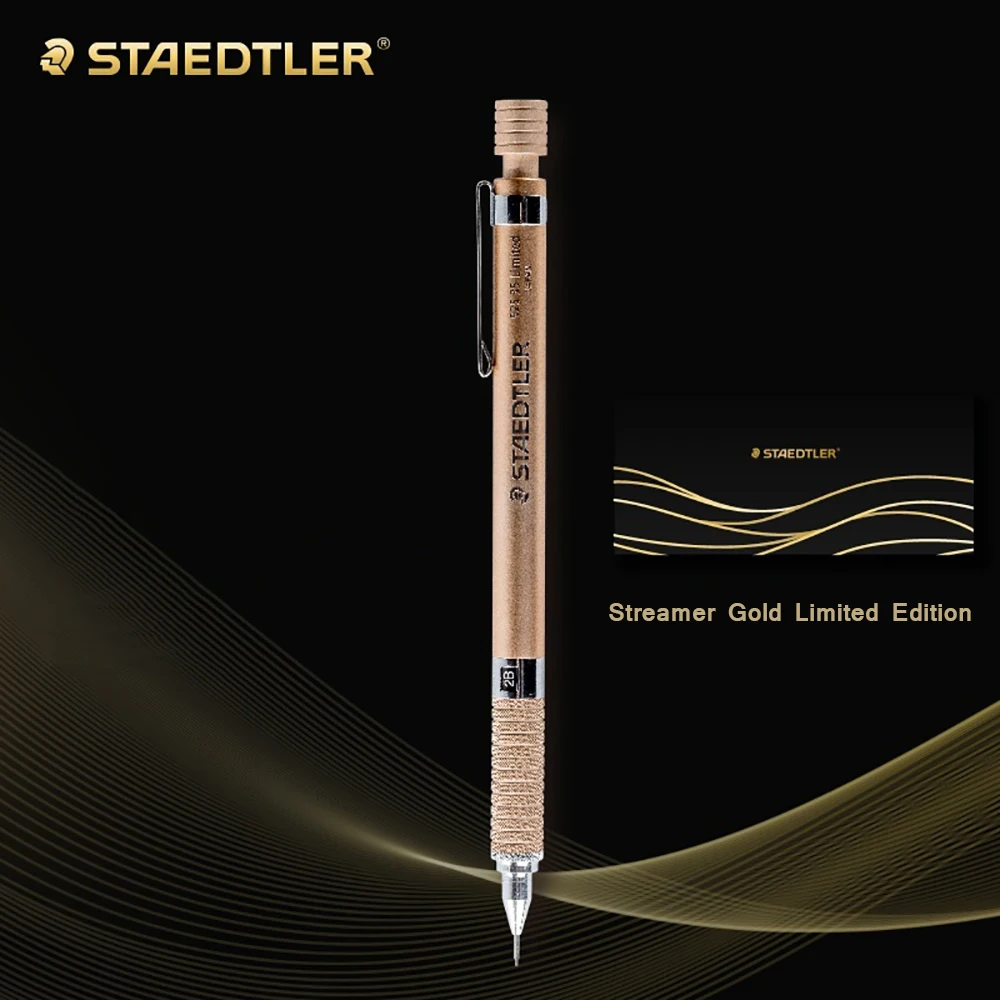 Germany STAEDTLER925 35 Limited Gold Mechanical Pencil Drawing Painting Student Mechanical Pencil 0.5Mm
Germany STAEDTLER925 35 Limited Gold Mechanical Pencil Drawing Painting Student Mechanical Pencil 0.5Mm