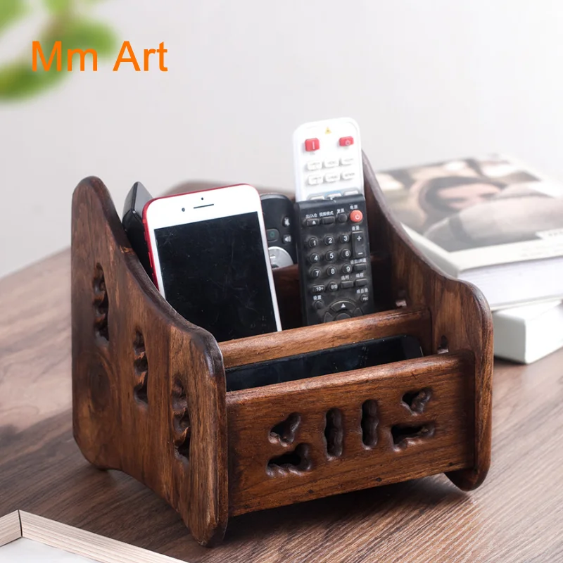 Solid Wood Remote Control Storage Box Multi-Functional Desktop Storage Box Cosmetics Storage Box
Solid Wood Remote Control Storage Box Multi-Functional Desktop Storage Box Cosmetics Storage Box