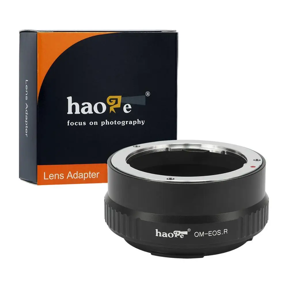 Haoge Manual Lens Mount Adapter for Olympus OM Lens to Canon RF Mount Camera Such as Canon EOS R
Haoge Manual Lens Mount Adapter for Olympus OM Lens to Canon RF Mount Camera Such as Canon EOS R
