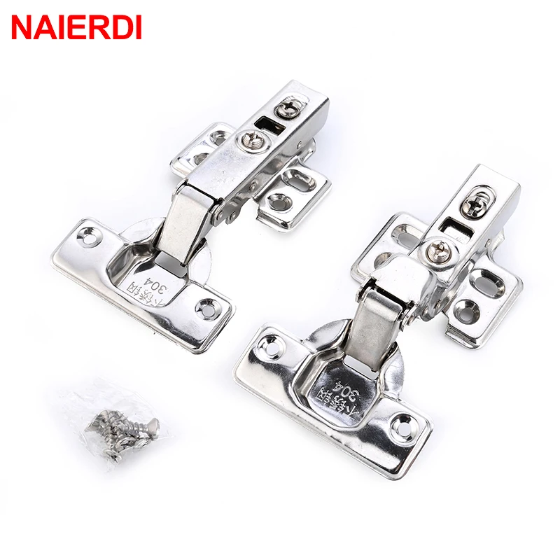 NAIERDI C Series Stainless Steel Hinge Door Hydraulic Hinges Damper Buffer Soft Close Cabinet Cupboard Door Furniture Hardware
NAIERDI C Series Stainless Steel Hinge Door Hydraulic Hinges Damper Buffer Soft Close Cabinet Cupboard Door Furniture Hardware